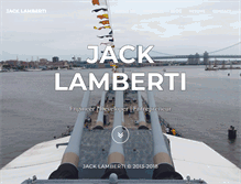 Tablet Screenshot of jacklamberti.com